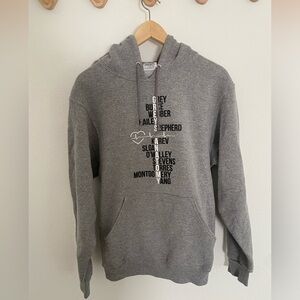 Grey’s anatomy gray sweatshirt